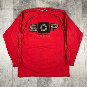 Y2k Red Southpole Sweat-shirt